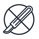 Keine Inzisionen* Keine Inzisionen*